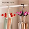 Dopamine Six-Claw Rotating Hook Rack: No-Punch Storage for Bags, Hats, and Underwear