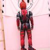 Deadpool Cosplay Costume For Boys Featuring Lifelike Muscle Design And Breathable Fabric
