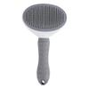 Self-Cleaning Pet Grooming Brush for Dogs and Cats with Ergonomic Handle