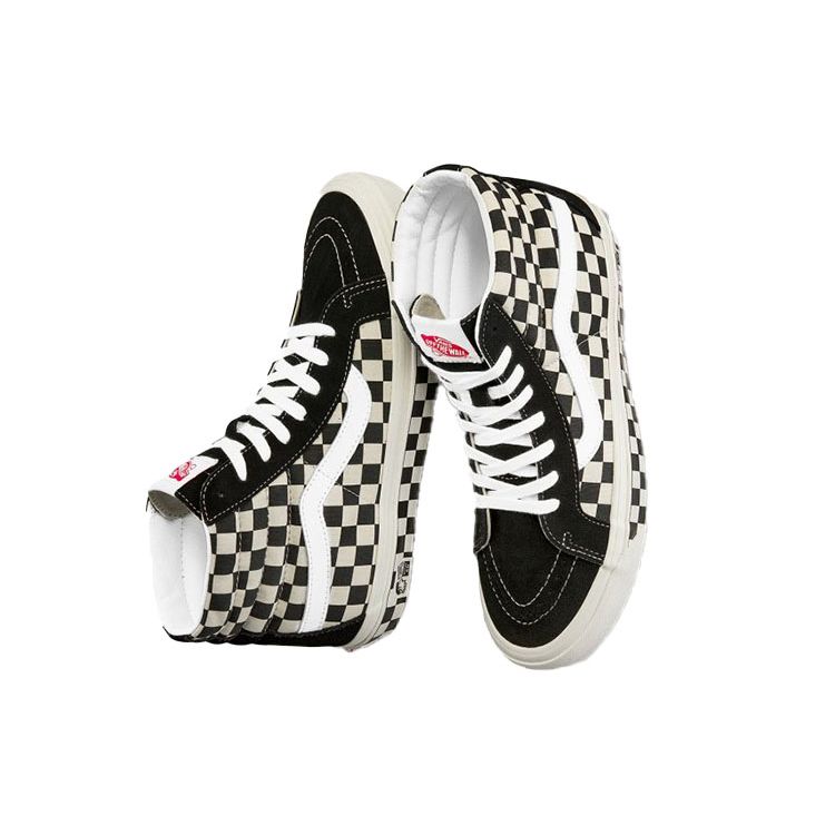 Vans Sk8-Hi 38 DX Anaheim Factory - Checker Combo Unisex Sneakers Black Og-Black Og-White VN0A38GF2U7