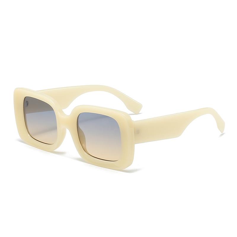 Elegant Feeling Highend Womens Square Frame Sunglasses Retro Style Glasses Sun