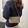 New Chain Tote Bag High-end Niche Design Chain Shoulder Bag Clutch Bag Solid Color Simple Messenger Bag Women