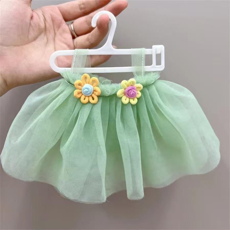 Mini Labubu Clothesse Hanger 5/10Pcs/Set Used For Labubu Other 17Cm Dolls Shoe Pc Wooden Rack Doll Accessories Children'S Toys