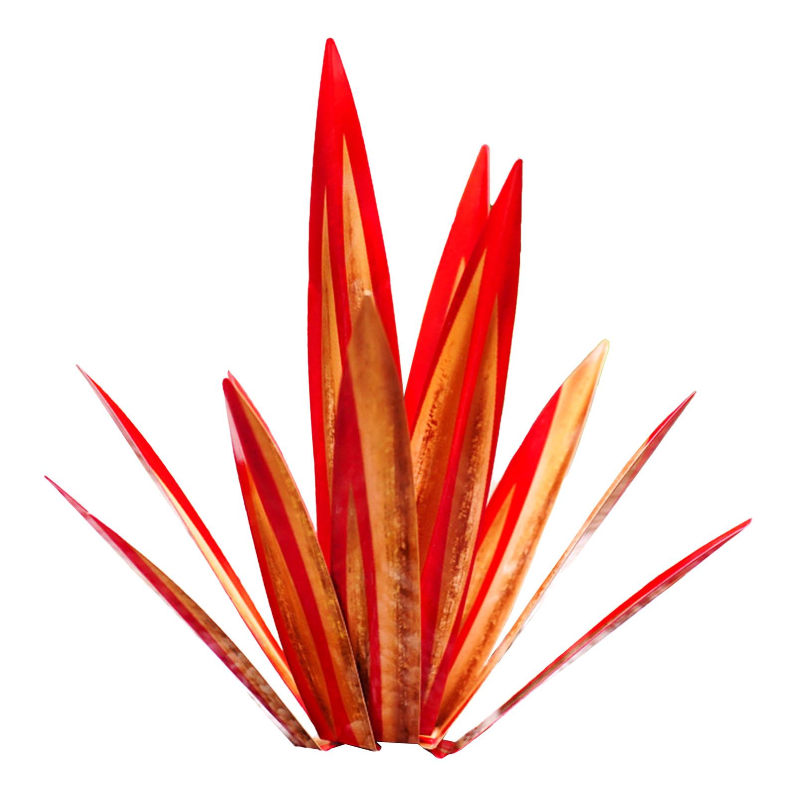 

Большая скульптура Текилы, металлическая агава, садовый столб, расписанная вручную садовая статуя, украшение для газона, украшения для дома 8