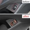 For BMW X1 F48 2016-2022 Pine Wood Grain Tailgate Rear Door Button Cover Trim