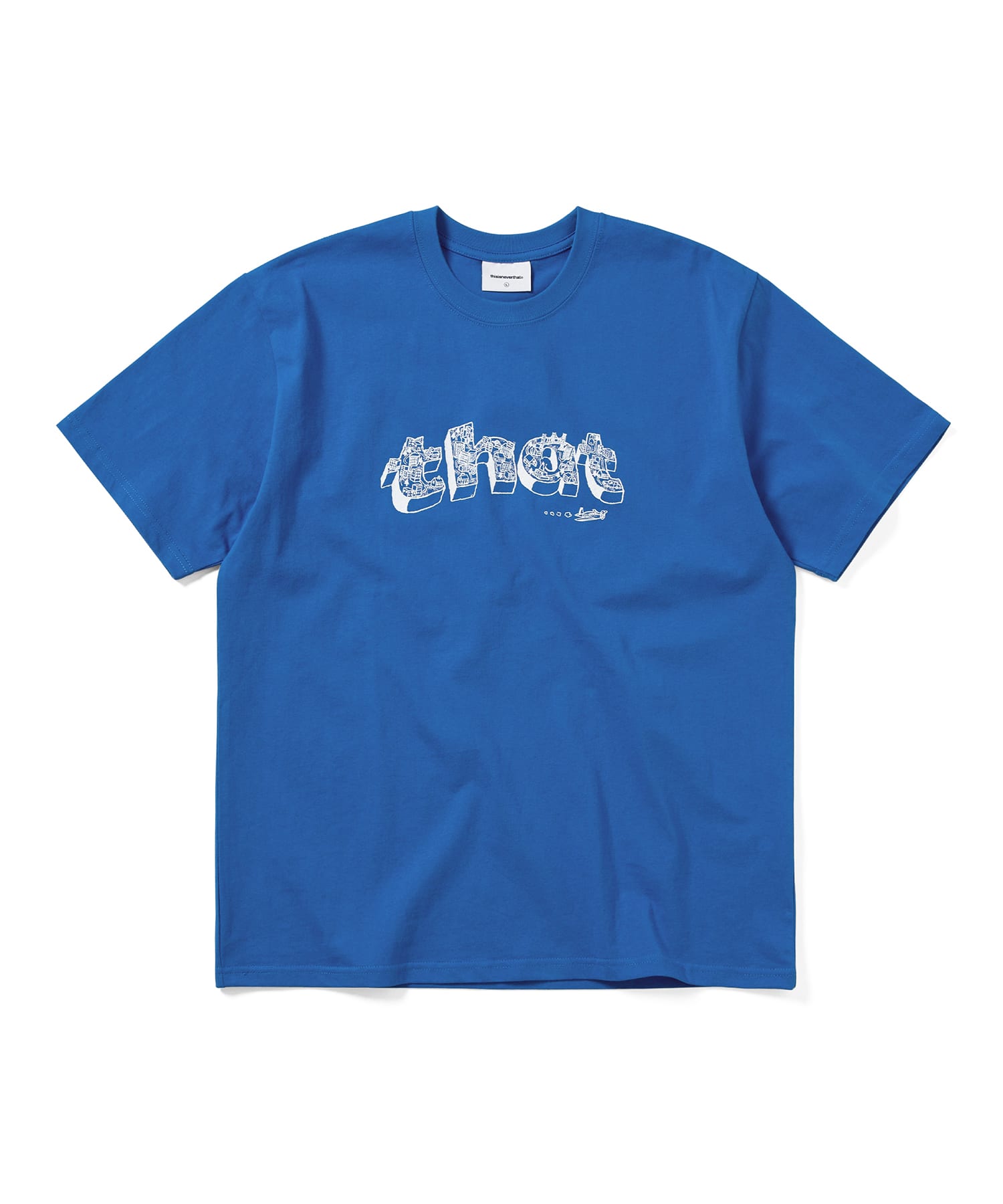 This Is Never That That Village Tee Blue S