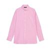 Spring New Women's Clothing Commute Leisure Easiest for Match Loose Comfortable Lapel Long Sleeves Stripes Shirt 2492161