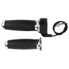 1 Pair Electroplated Throttle Grip Universal Throttle Handle Grips for Electric Bikes