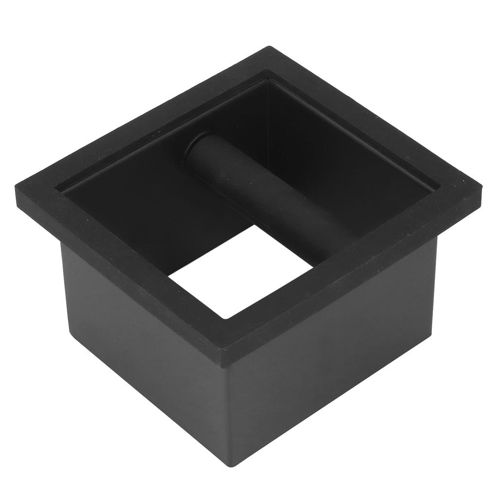 Kaffee Knock Box Bodenentsorgung Behälter Bodenlos Eingebettet Flache Öffnung Edelstahl