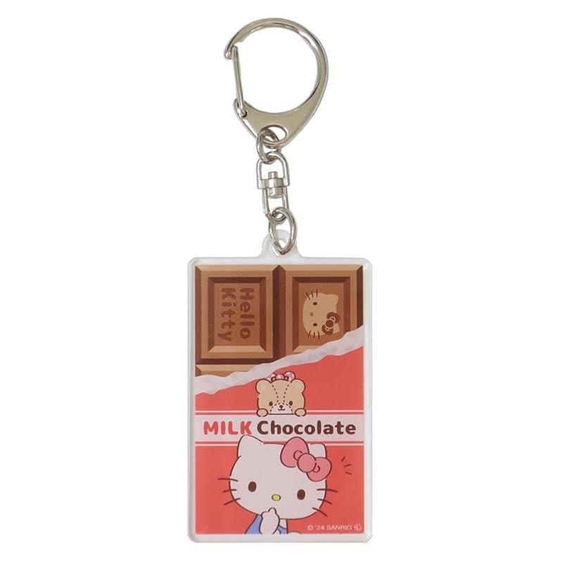 

hello kitty Chocolate scented acrylic key chain