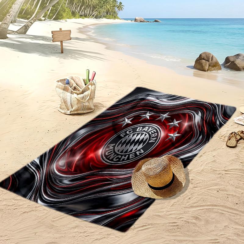Bayern Munich Printed Beach Towel Quick Dry Soft TowelPortable Large Rectangular Beach Blanket for Travel Swimming Pool
