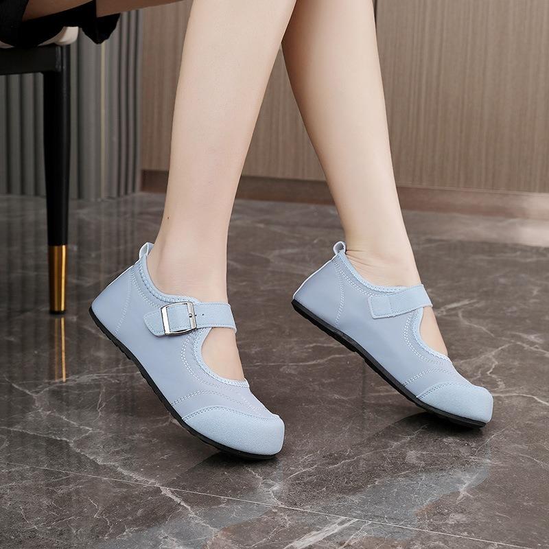 New Women Shoes Comfortable Flats Designer Shallow Mouth Casual Shoes Loafers Mary Jane Shoe Fashion Lady Shoes Zapatos De Mujer