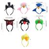 Cute Stuffed Animal Shape Hairband Women Spa Wash Face Makeup Skincare Headbands for Photography Halloween Hairband