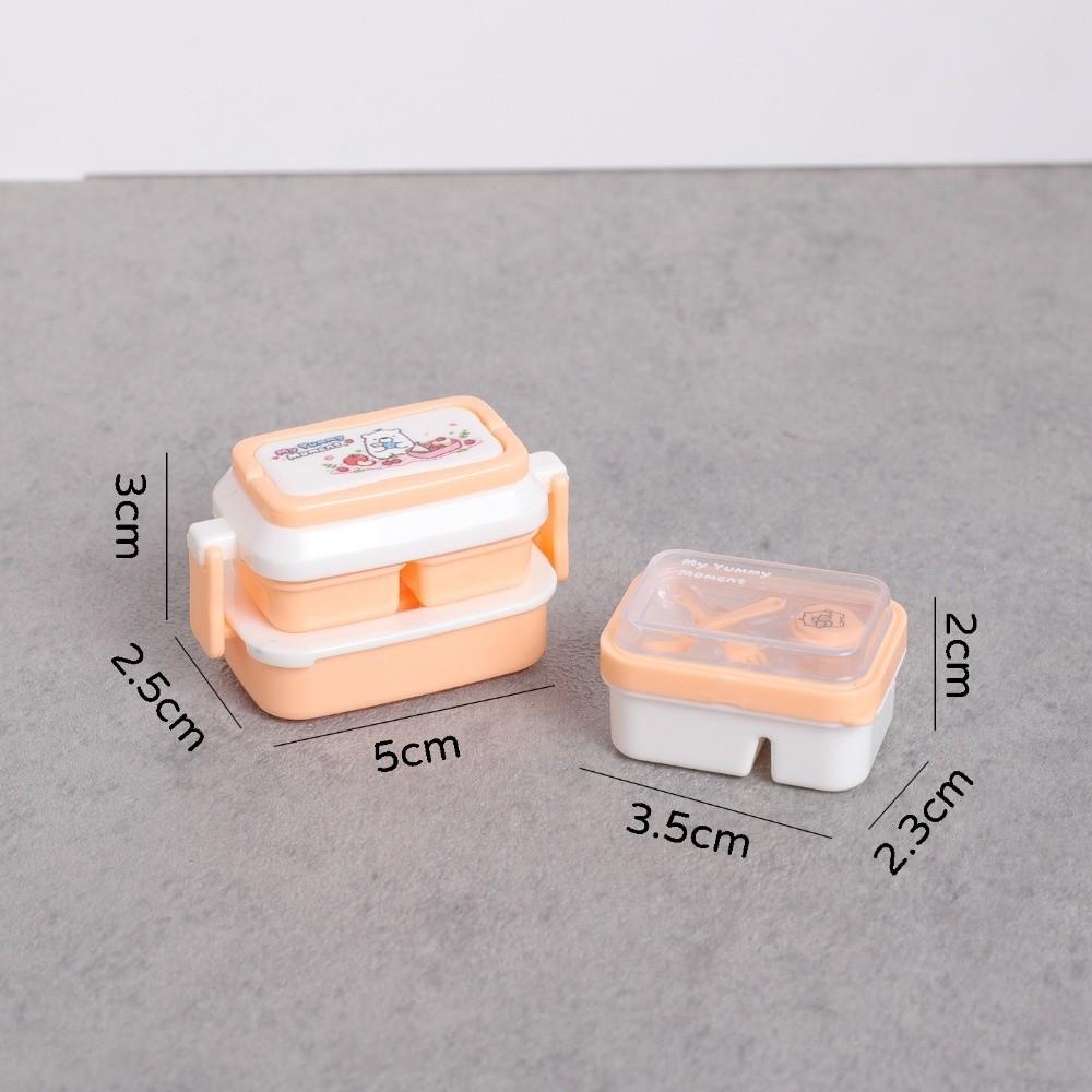 Miniature Simulated Dinner Box Kitchen Props Bento Box Model  Children s Toys