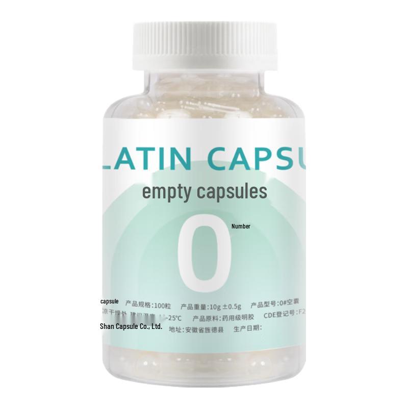 Mixi Edible Gelatin Empty Capsules
