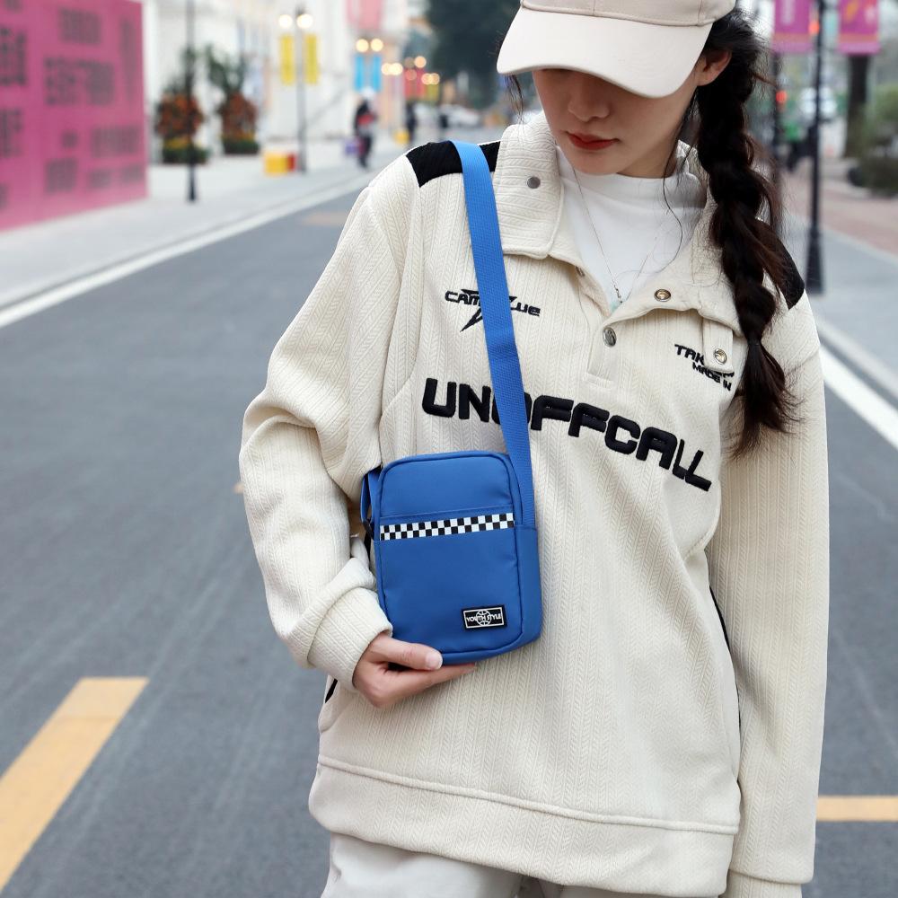 Versatile Vertical Mobile Phone Bag Premium Nylon Messenger Bag Mini Small Bag Sale