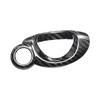 Carbon Fiber Car Start Stop Key Panel Cover For Mini Cooper R56 R57 R58 R59 R60