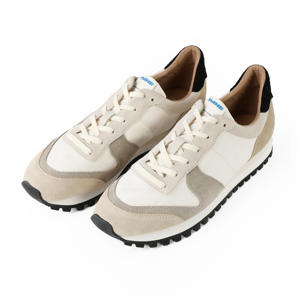 PANE Pace Nostalgia Modell SANDSTONE Rutschfest Und Atmungsaktiv Niedrige Freizeitschuhe Unisex Hellgrau PN5100LGY20B