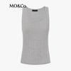 MO&Co. Women's Acetate Blend Knit Racerback Vest