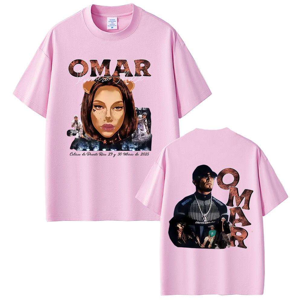 Rapper Omar Courtz Primera Musa T Shirt Men Women Hip Hop Fashion Street Vintage Tshirt Mens Casual Cotton Crewneck Tshirts