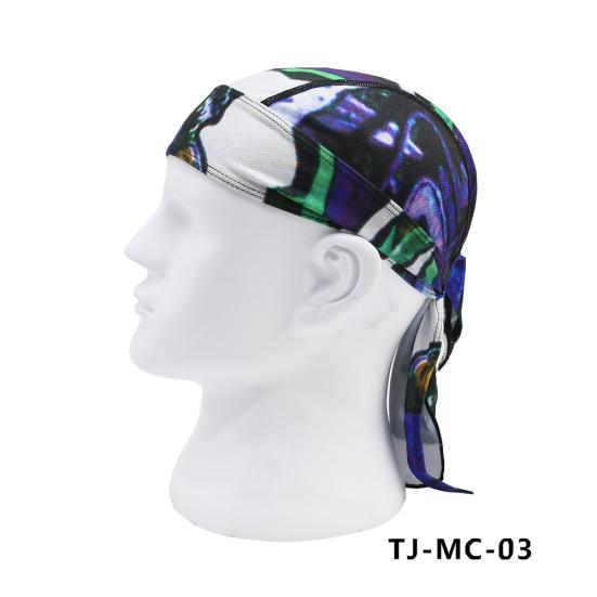 Unisex Outdoor Sport Cycling Cap Breathable Pirate Hat Bandana Headband Headwear