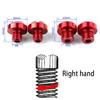 2 pezzi antiruggine moto CNC alluminio M8 M10 tappi per fori specchietto retrovisore viti supporto specchietto retrovisore accessori moto
