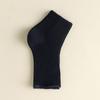 3Pairs Knitted Short Tube Socks Solid Color Mid-calf  Socks Women Breathable Bare Toe Socks  Lady