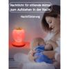 Strawberry Night Light, Cute Silicone Strawberry Lights Kawaii Room Decor, USB Rechargeable Bedside Lamp 3 Gear Touch Lighting, Cute Strawberry Gifts