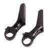 Mountain Bike Handlebars Bar Ends 1 Pair Carbon   3K L Shape Ergonomic Road Bike Bar Ends for 22.2mm Bike Handlebar