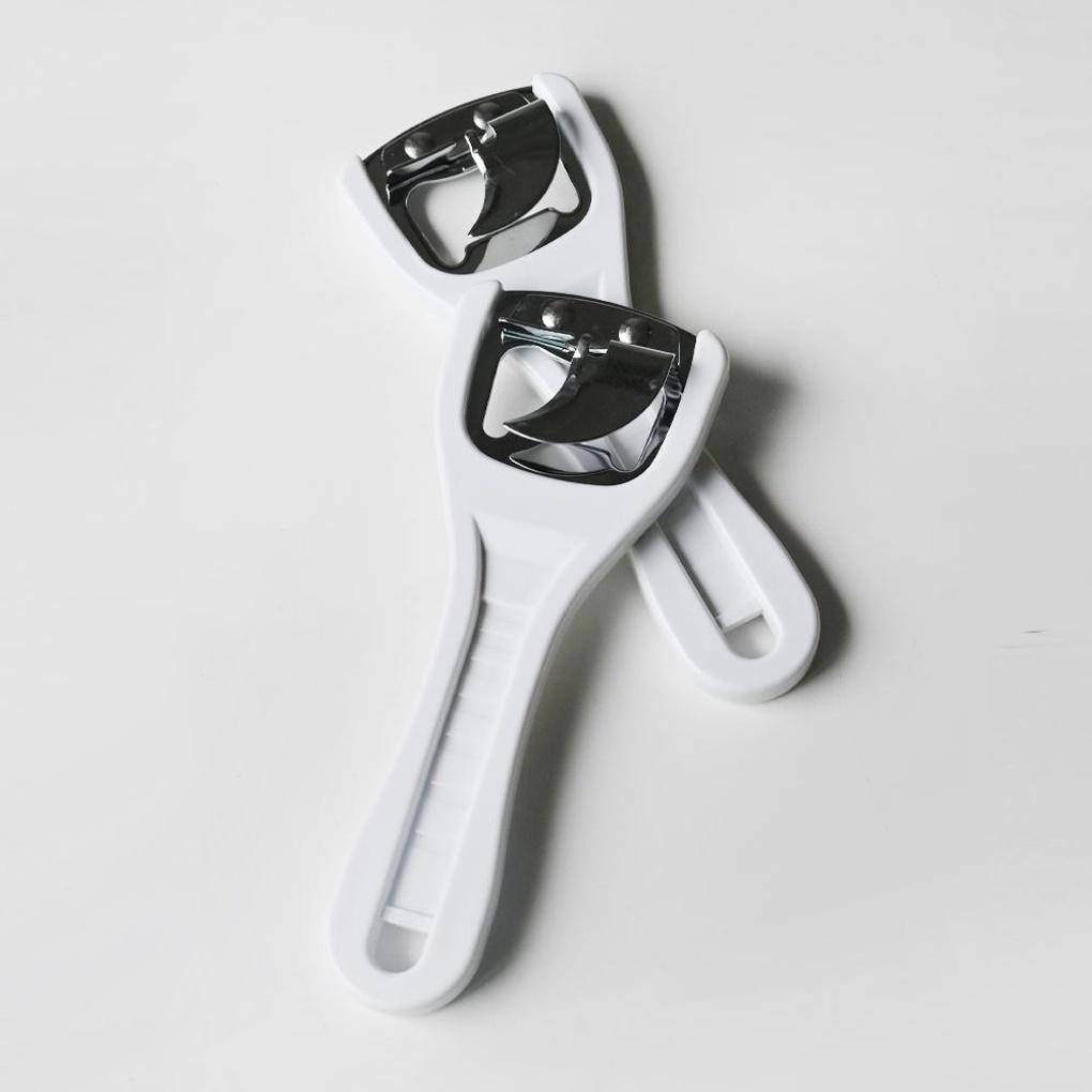 White Simple Bottle Opener Can Opener
