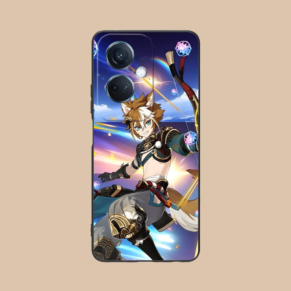 Game GI Gorou Mobile Phone Case for OPPO Find X9 X8 X7 X6 X5 X3 X2 Plus s Pro Ultra Lite Colorful Printing Cover Pretty Luxury