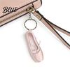Ballerina Gift Keychain Pendant Handmade Mini Pointe Shoe Charm Ballet