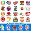 50 Rugby Text Paper Sports New Rugby Personalized DIY Graffiti Stickers New Products