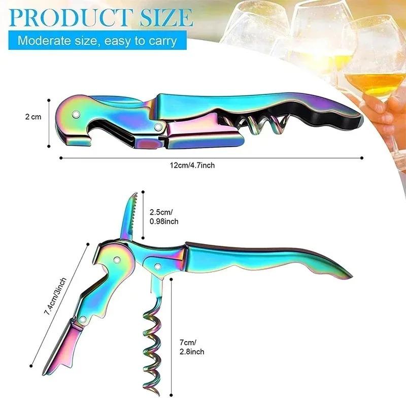 Multipurpose Seahorse Knife Stainless Steel Wine Knife Red Wine Bottle Opener Restaurant Beer Bottle Opener
