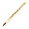 Excellent Cartier Ballpoint Pen Must De Cartier Striped Pattern Gold Used