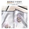 100% Pure Silk Scarf Women Neck Hair Foulard Luxury High Quality Bandana Square Headband Hijab Poncho Scarves Pashmina Echarpes