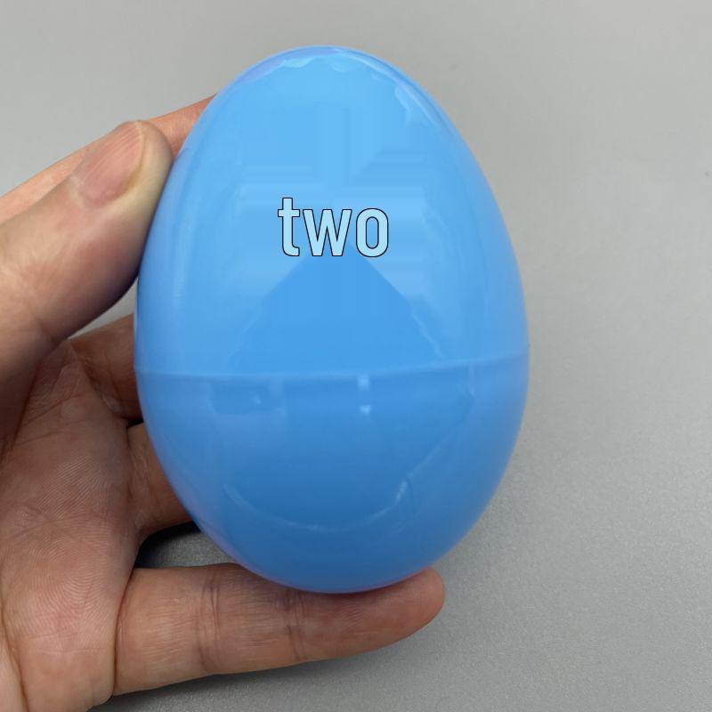 Resurrection Eggshell: Happy Easter Egg Toy for Kids - DIY Empty Shell for High-Temperature Simulation and Gashapon Decoration.
