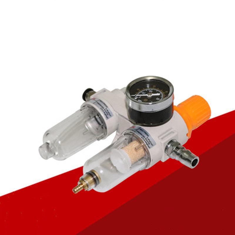 Compressore d'aria Regolatore Filtro Aria Separatore Olio Acqua Trappola Filtro Valvola Regolatrice Scarico Automatico Lubrificatore Manometro