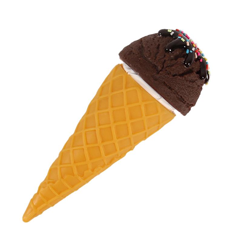 PVC Faux Ice Cream Cone for Display & Play