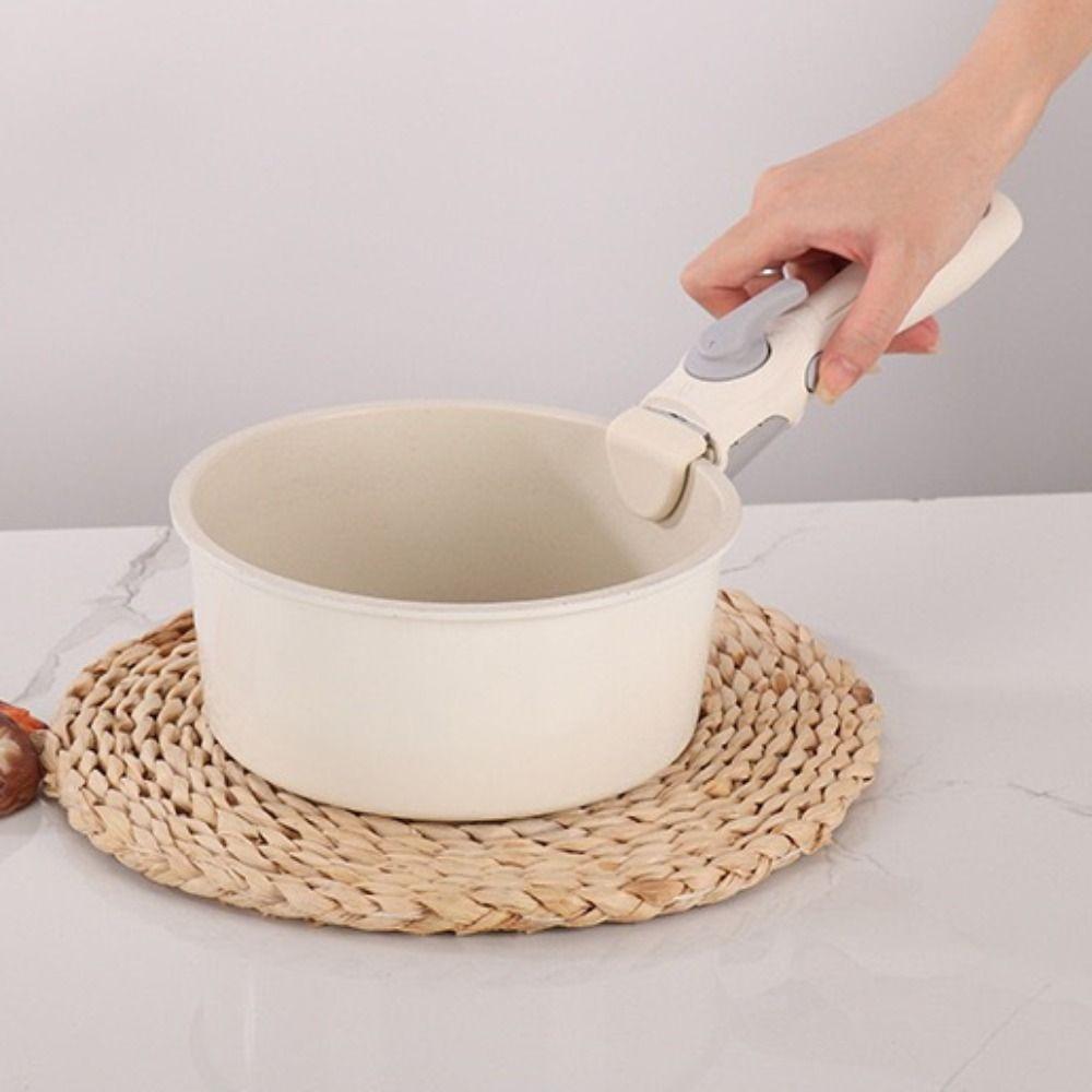 Knob-style Buckle Detachable Pan Handle Heat-resistant Pot Replacement Clip Handle  Hot Dish