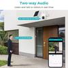 V380 Wireless Outdoor Solar 4G Home Camera with HD Night Vision & Smart Low Power Monitor