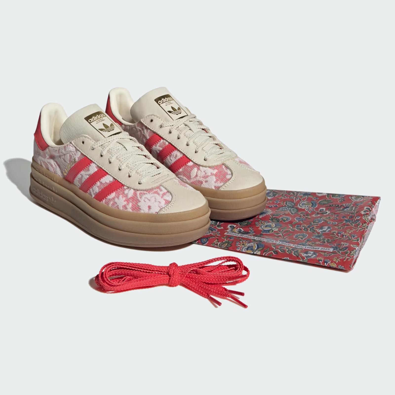JR8885 Liberty London adidas Originals Gazelle Bold Better Scarlet (Женский) 10W
