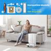 For Xiaomi Robot Vacuum X20+ Robot Vacuum Cleaner Main Side Brush Hepa Filter Mop Cloth Dust Bags Replacement Parts