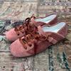 Fashion Brand Lace-up Ballet Flats Women Shoes Shallow Comfort Sporty Casual Shoes Female Buckle Fashion Designer Shoes Zapatos De Mujer