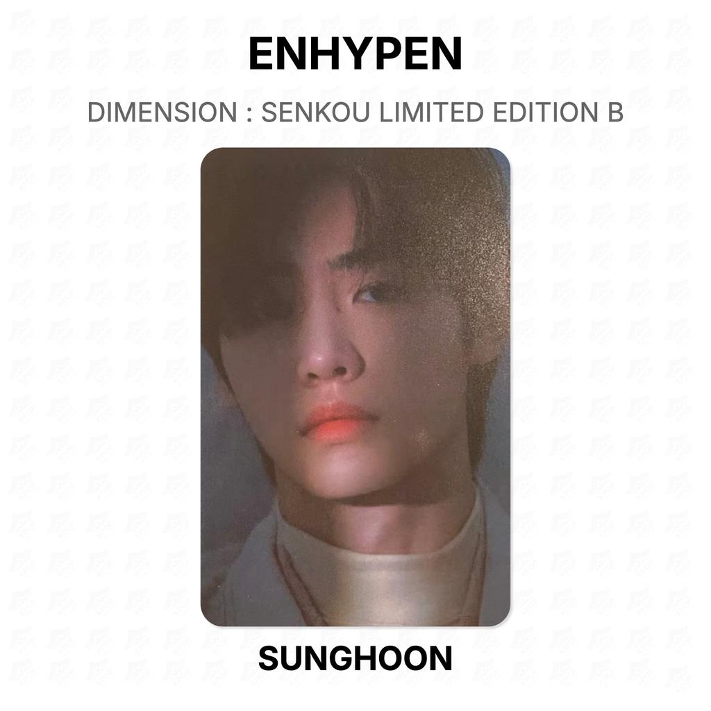 ENHYPEN DIMENSION : SENKOU LIMITED EDITION B Official Photocard