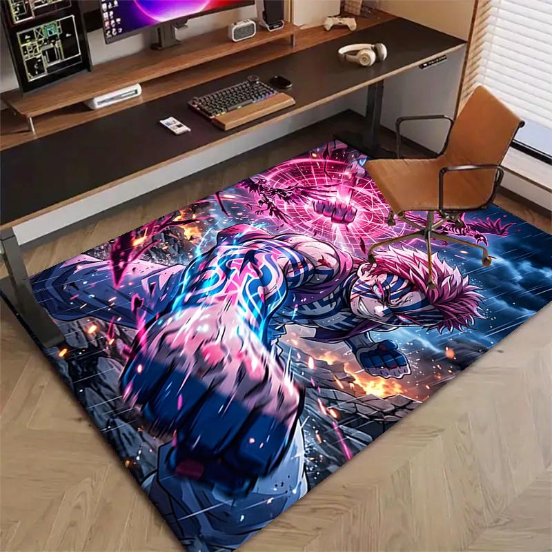 Akaza (3)Printed Area Rug Carpet for Bedroom Living Room Home Decor Rugs Mat Non Slip Mat Rug for Bedside