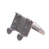 Rj45 3Ports Din Rail Keystone Adapter Jack Holder Network Pass-Through Fixed Rail Auxiliary Tool