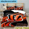 3pcs Custom Name Cincinnati Browns Legacy Bedding Set Includes 1 Duvet Cover & 2 Pillowcases for All Seasons Dormitory Home Decor Christmas gifts