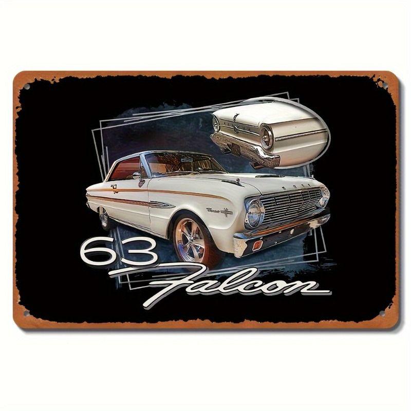 Vintage Metal Tin Sign Garage Decor Wall Art Poster