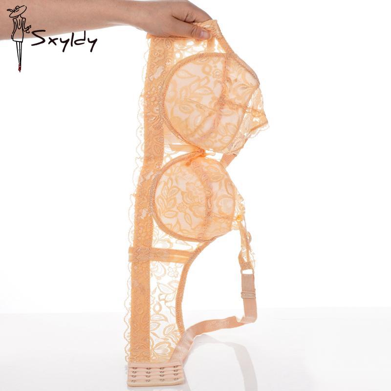 

Женские сексуальные кружевные бюстгальтеры больших размеров, поддерживающие грудь, пуш-ап, нижнее белье, удобная дышащая женская одежда 38/85 бежевый